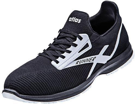 ATLAS Sicherheitsschuh RUNNER 25 S1P SRC ESD – Leichter Schutz mit Stahlkappe, Weite 10
