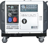 KÖNNER & SÖHNEN Stromerzeuger KS 9300DE-1/3 ATSR Diesel 6/7 kW