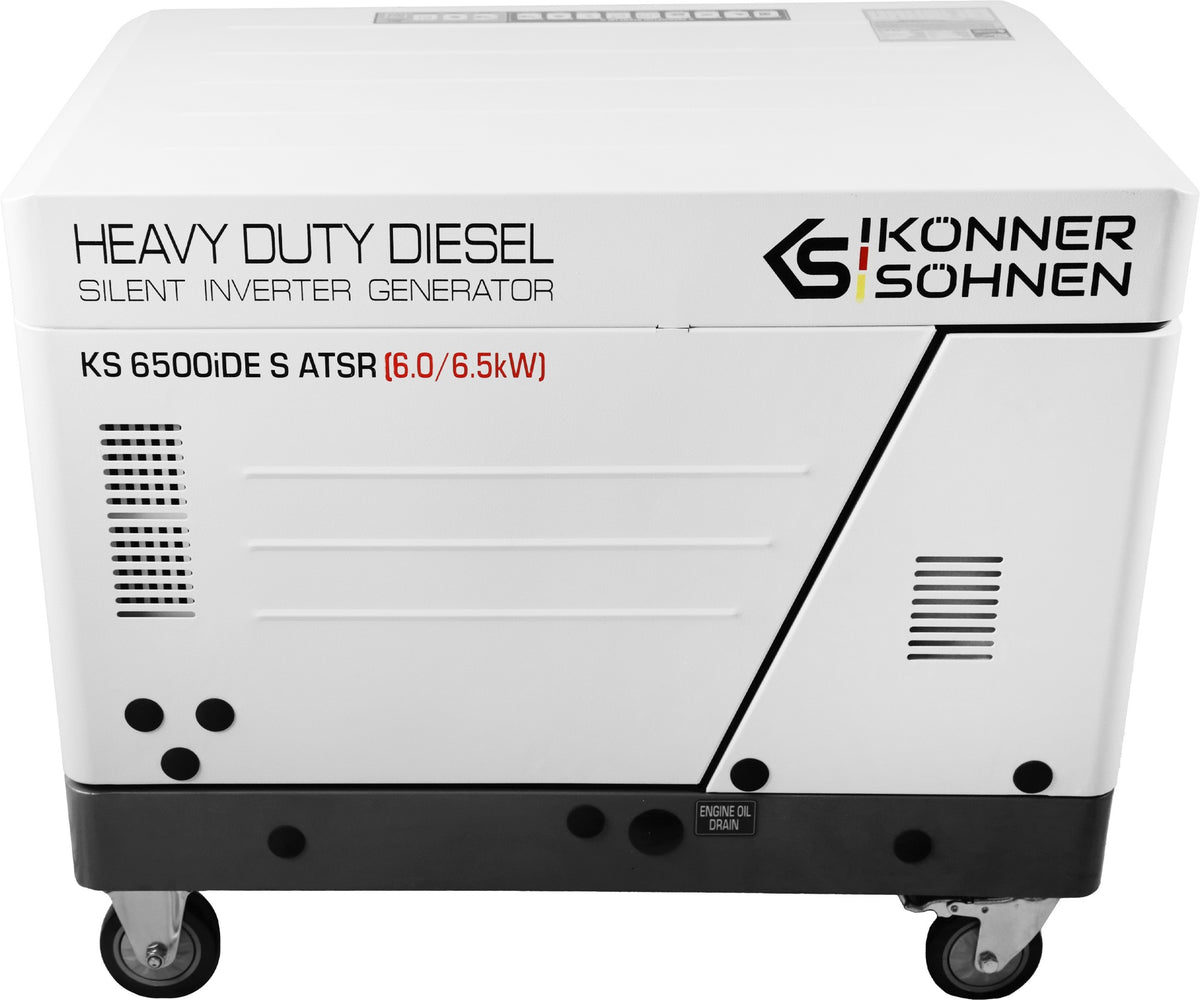 KÖNNER & SÖHNEN Stromerzeuger KS 6500iDE S ATSR 6 kW Diesel – Inverter mit ATS