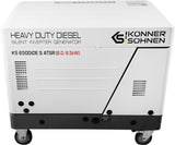 KÖNNER & SÖHNEN Stromerzeuger KS 6500iDE S ATSR 6 kW Diesel – Inverter mit ATS
