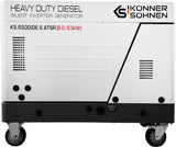 KÖNNER & SÖHNEN Stromerzeuger KS 6500iDE S ATSR 6 kW Diesel – Inverter mit ATS