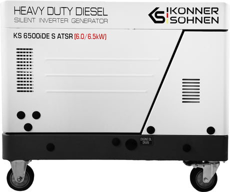 KÖNNER & SÖHNEN Stromerzeuger KS 6500iDE S ATSR 6 kW Diesel – Inverter mit ATS