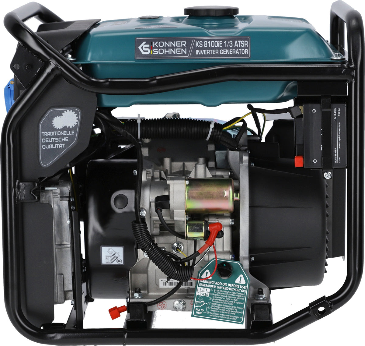 KÖNNER & SÖHNEN Stromerzeuger KS 8100iE 1/3 ATSR 8 kW Benzin Inverter