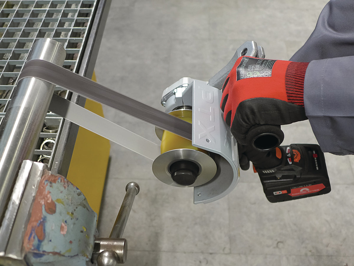Akku-Satiniermaschine POLY-PTX® BRUSHLESS 18V 5,5Ah 115mm von EISENBLÄTTER – drehzahlgeregelt & bürstenlos