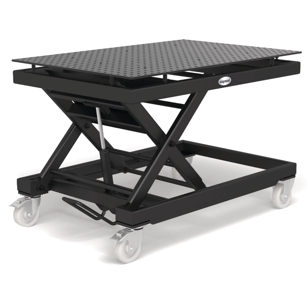 Schweisskraft Hubtisch mobil, inklusive Lochplatte 1500x1000x12 - Art. 192HS164014X7