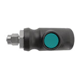 Aircraft Einhand-Sicherheitsschnellkupplung mit Kontermutter f. 5mm Schlauch Blister - Art. 2203639SB