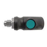 Aircraft Einhand-Sicherheitsschnellkupplung mit Kontermutter f. 5mm Schlauch Blister - Art. 2203639SB