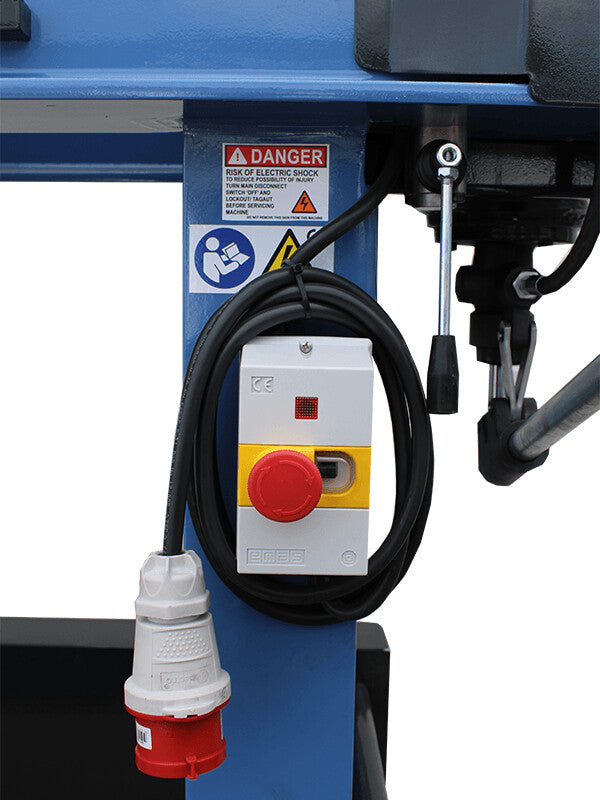 Tigermetal Hydraulische Werkstattpresse 150 Tonnen mit Handrad - TMWH150K