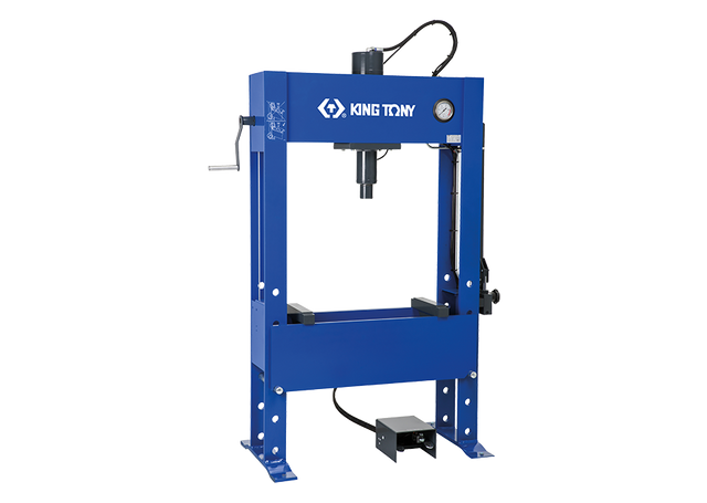 Heavy-duty King Tony hydraulic press machine available at toprools.com for workshop and repair tasks