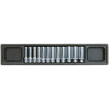 Custor 3/8" Steckschlüsselsatz lang 12-teilig, 12 Stück, S-Modul CSS03012S