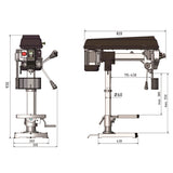 Optimum OPTIdrill Radialbohrmaschine RB 6T - Art. 3009161