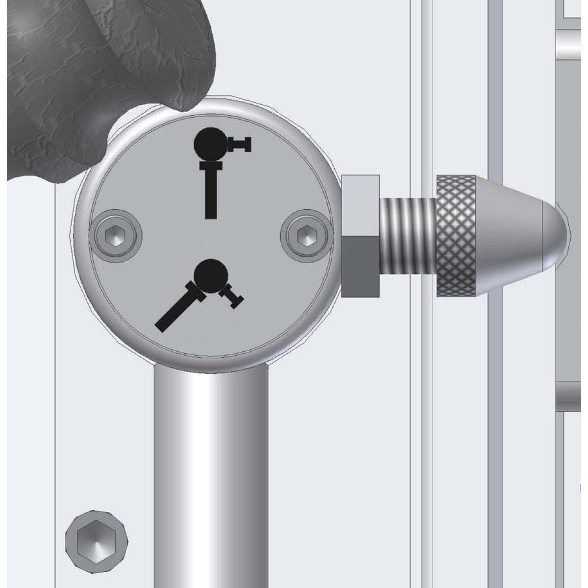 Optimum Säulenbohrmaschine OPTIdrill B 28HV Aktions-Set - SM-3020285SET