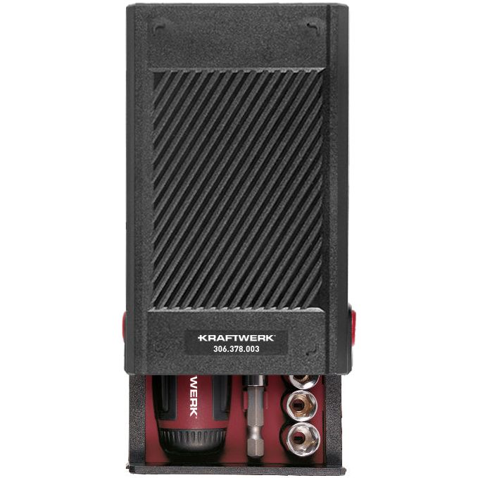 KRAFTWERK PRO LINE 1/4" Ratschen-Schraubendreher Bit Box, 25-tlg - KW-306.378.003