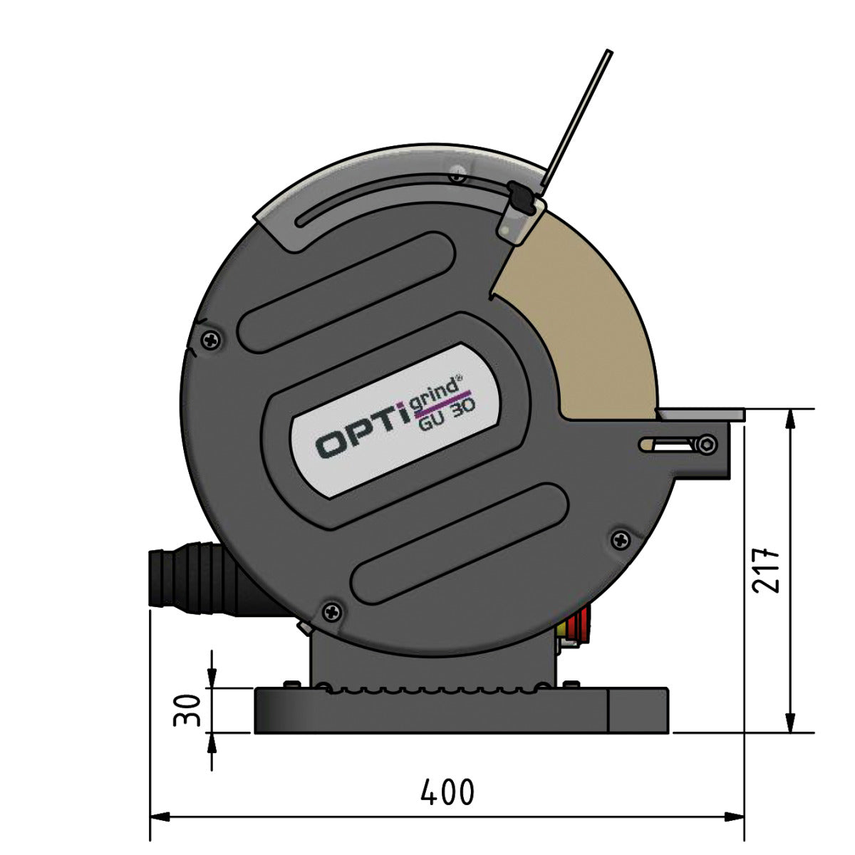Optimum OPTIgrind Doppelschleifmaschine GU 30 - Art. 3101530