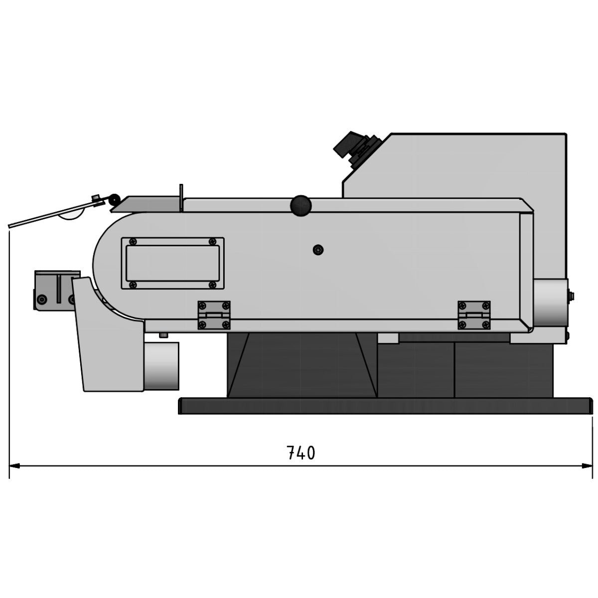 Optimum OPTIgrind Universalschleifmaschine GB 100S - Art. 3101660