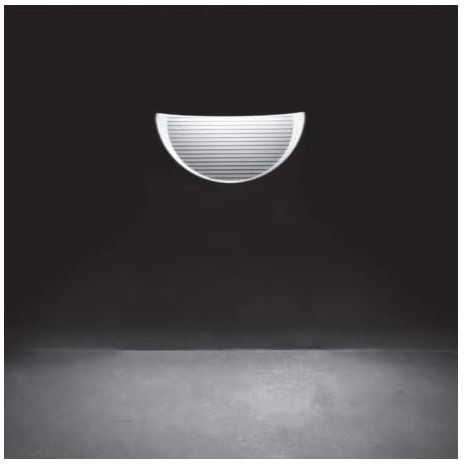 ASLO Stylische runde LED Design Außenleuchte Outdoor LED 6W - 3000k - LED Outdoor Wandleuchte - ASAL630
