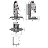 Optimum OPTImill Bohr-Fräsmaschine MH 35G - Art. 3338166