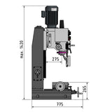 Optimum OPTImill Bohr-Fräsmaschine MB 4 - Art. 3338451
