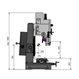 Optimum OPTImill Bohr-Fräsmaschine MB 4SV - Art. 3338458