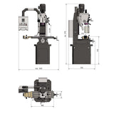 Optimum OPTImill Bohr-Fräsmaschine MB 4PV - Art. 3338466