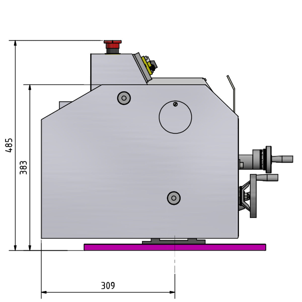 Optimum OPTIturn Drehmaschine TU 2406 (230 V) - Art. 3420350