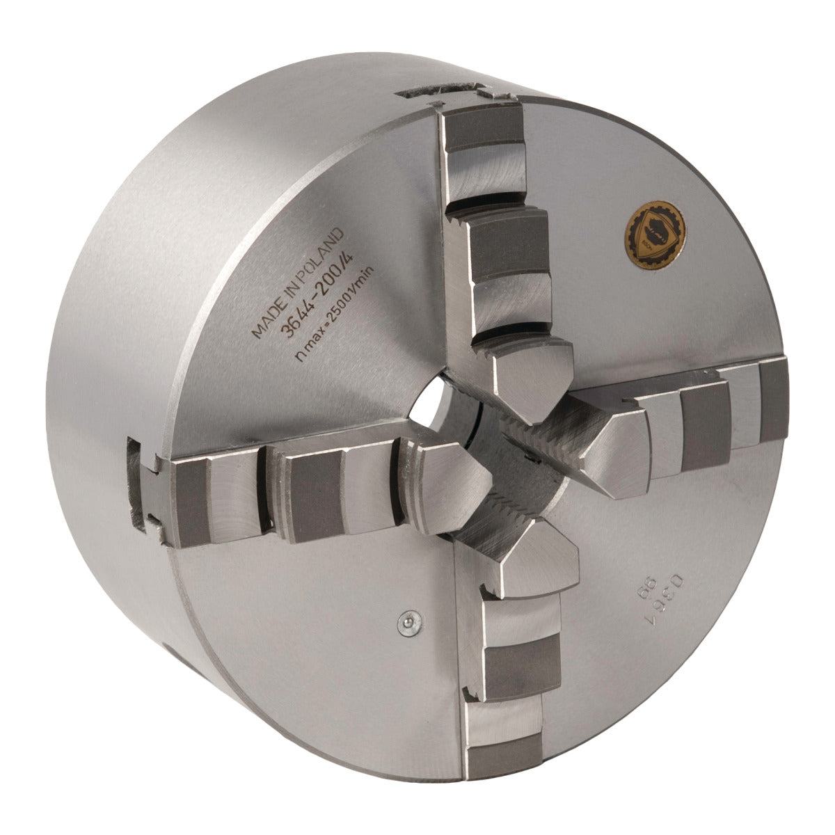 Optimum BISON Vierbacken-Drehfutter Guss Camlock, zentrisch spannend Ø 400 mm DIN ISO 702-2 Nr. 8 - Art. 3450390