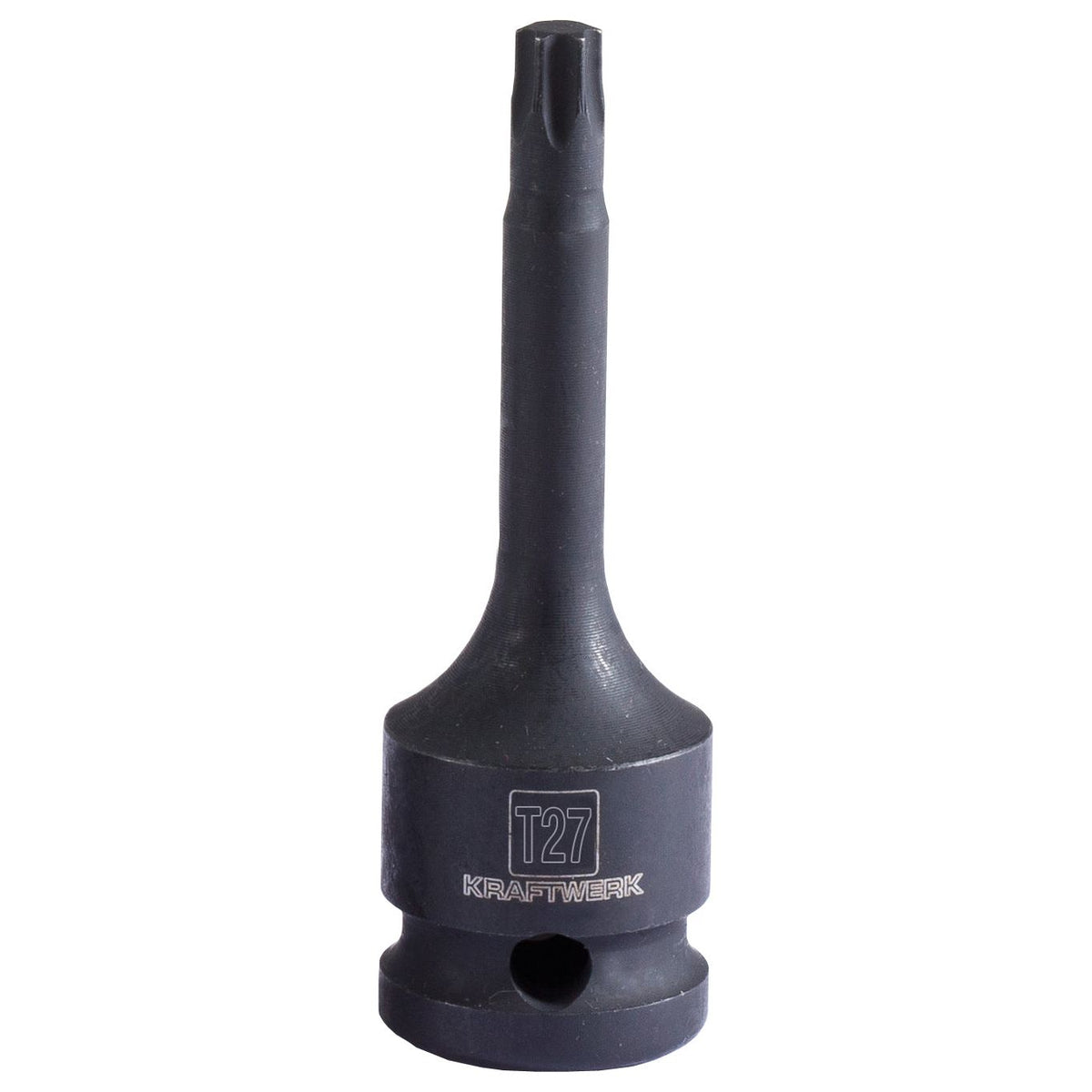 KRAFTWERK 78 mm PRO LINE 1/2" Schlag-Maschinenschrauber Schraubendreher-Steckschlüsseleinsatz Innen TX, TORX, lang, T27 - KW-385027