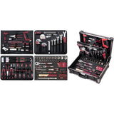 KRAFTWERK 3948 AluPro Werkzeugkoffer – 263-tlg. Profi-Komplettset im Aluminiumkoffer - KW-3948
