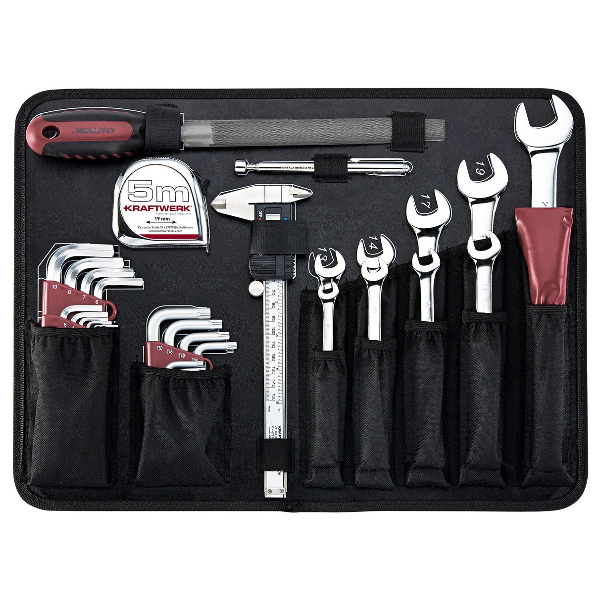 KRAFTWERK 3948 AluPro Werkzeugkoffer – 263-tlg. Profi-Komplettset im Aluminiumkoffer - KW-3948