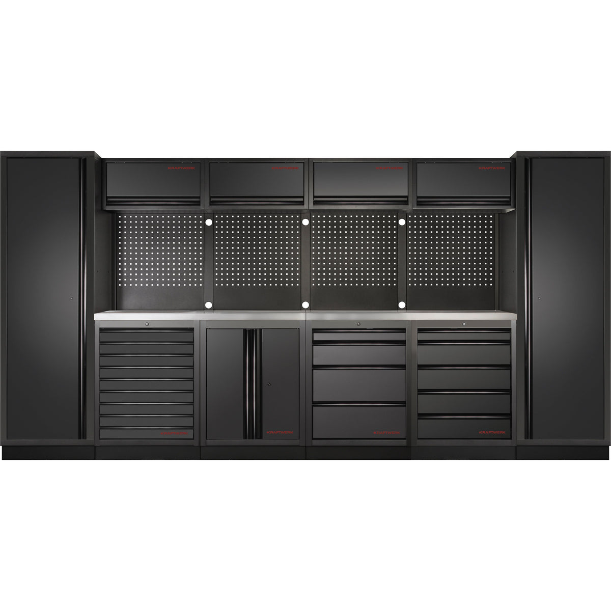 An image of the Kraftwerk Mobilio BLK Kombi workshop system, which is available on toprools.com.