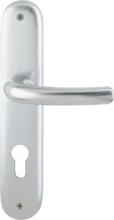HOPPE Langschildgarnitur Tôkyô 1710/273P Aluminium F1 OB 72 mm DIN L/R