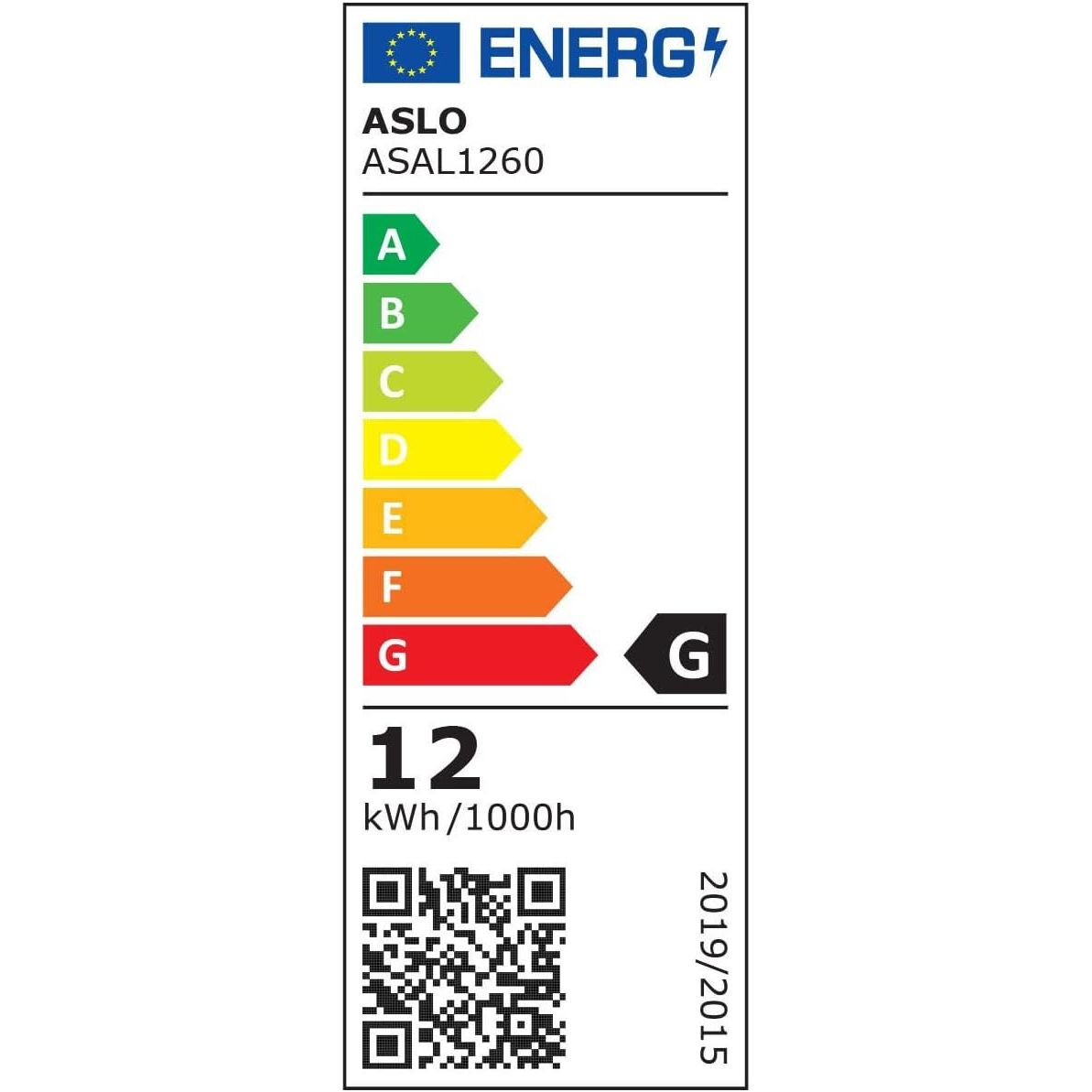ASLO 12W LED Design Außenleuchte Outdoor - IP65 6000K kaltweiß - LED-Außenwandleuchte Anthrazit - ASAL1260