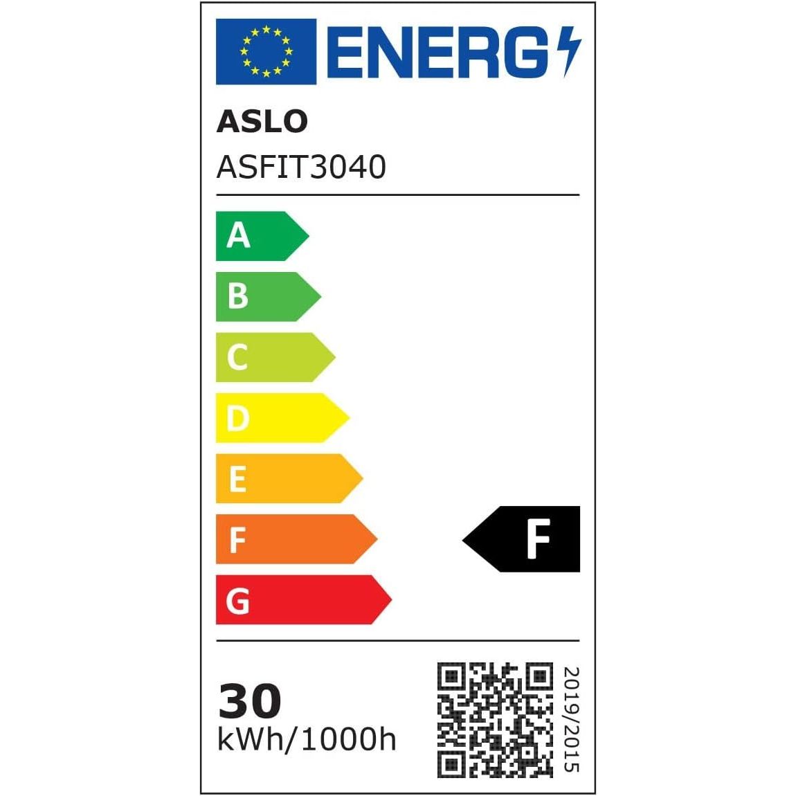 ASLO LED Unterbauleuchte 4000K 30W 2100 Lumen Schrankbeleuchtung 90cm LED-Küchenunterbauleuchte