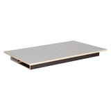 Unicraft Tischoberteil HPL Lochrasterplatte 1200 x 800, Ø20 mm, mit Schubkasten - Art. 6112001