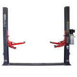 KROFtools 4.0 t Profi 2 Säulen Hebebühne - BASIC LINE Zwei-Säulen-Hebebühne 4 Tonnen 230V Anschluss und manueller Verriegelung - 9802