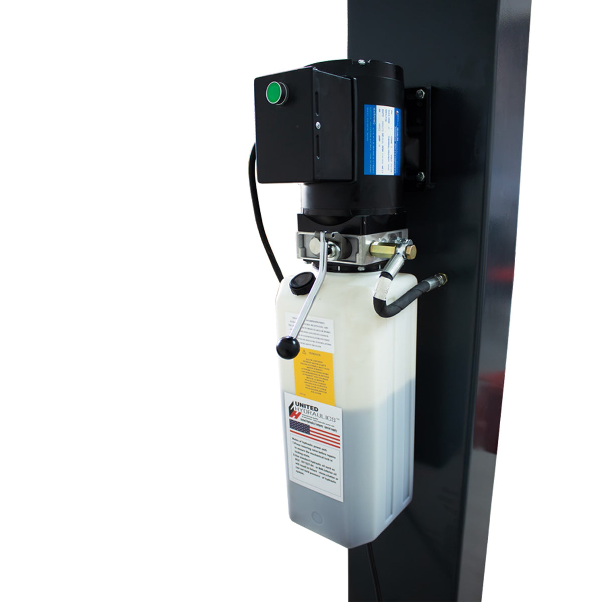 KROFtools 4.0 t Profi 2 Säulen Hebebühne - BASIC LINE Zwei-Säulen-Hebebühne 4 Tonnen 230V Anschluss und manueller Verriegelung - 9802