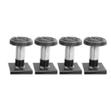 KROFtools 3t robuste KFZ Mobile Scherenhebebühne 11cm flach, 3000kg Hebebühne, verstelbare Arme - 9830