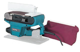 Makita Bandschleifer 76 mm – 1.010 W Motor, 440 m/min, Tischbetrieb möglich - 9902