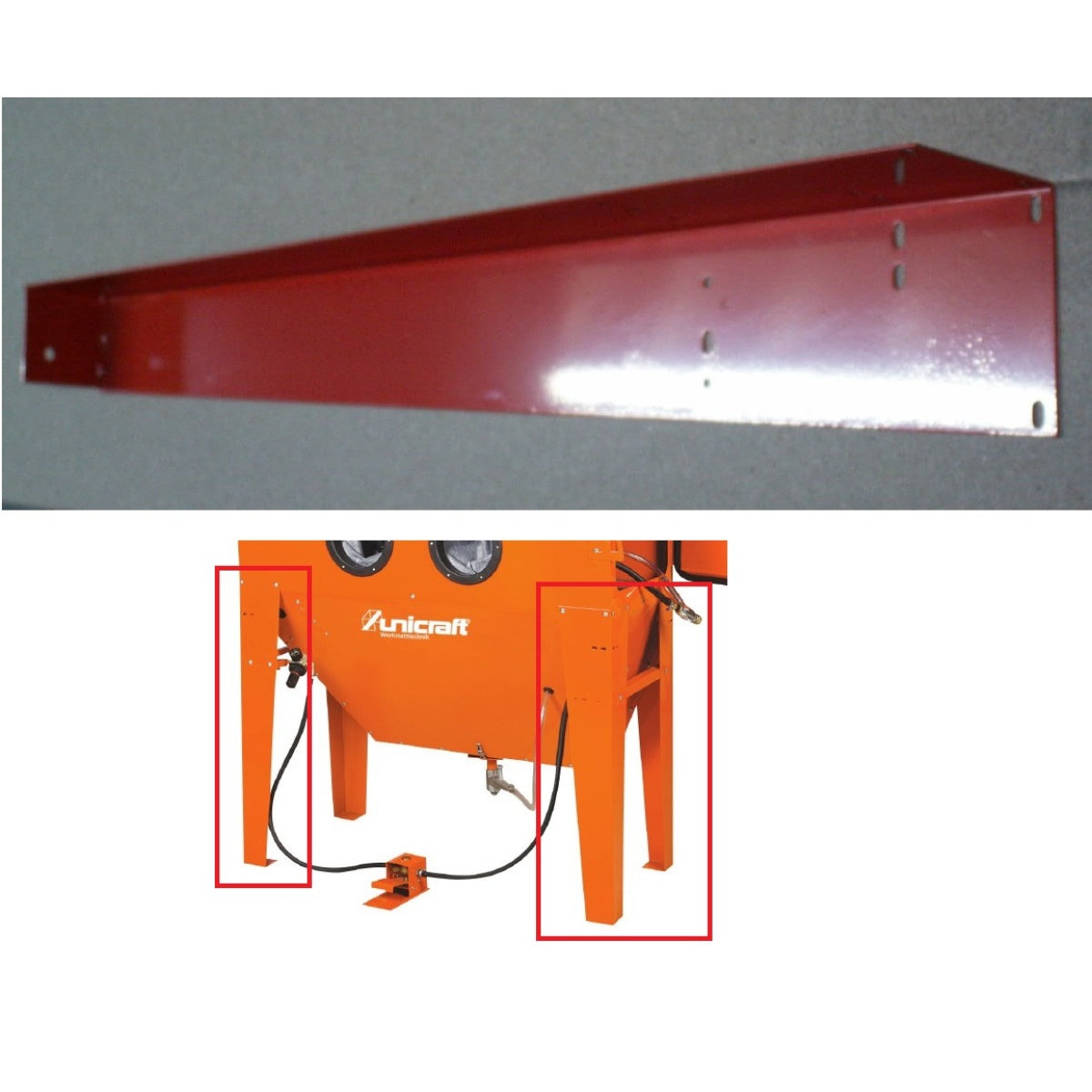 Unicraft Fuss SSK 3 / 3.1 RAL2004 - Art. 0620400223