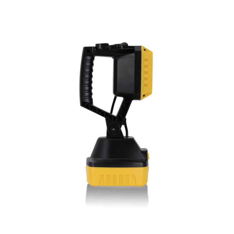 ASLO Magnet Akku LED-Arbeitslampe, USB wiederaufladbare Akku Arbeitstaschenlampe 10W, 1000 LM, 6000K