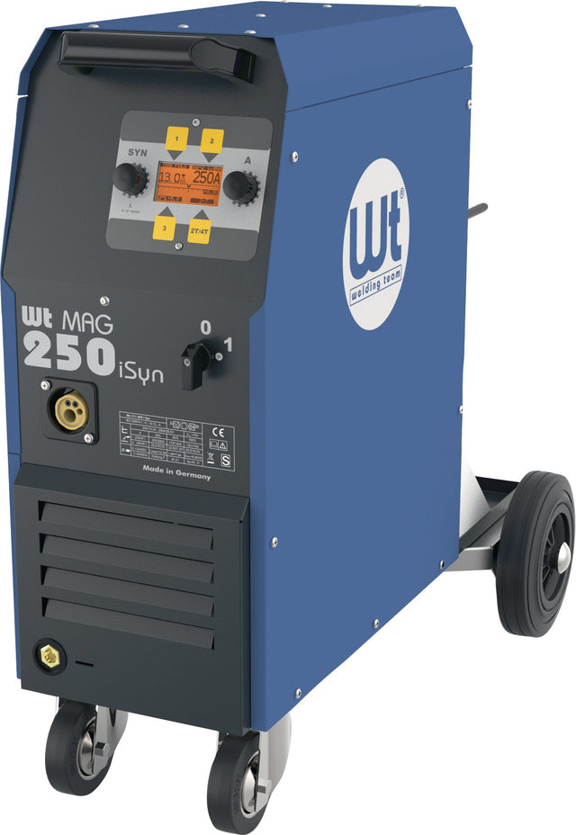 WELDING TEAM WT-MAG 250iSyn MIG/MAG-Schweißanlage 250 A synergetisch gasgekühlt