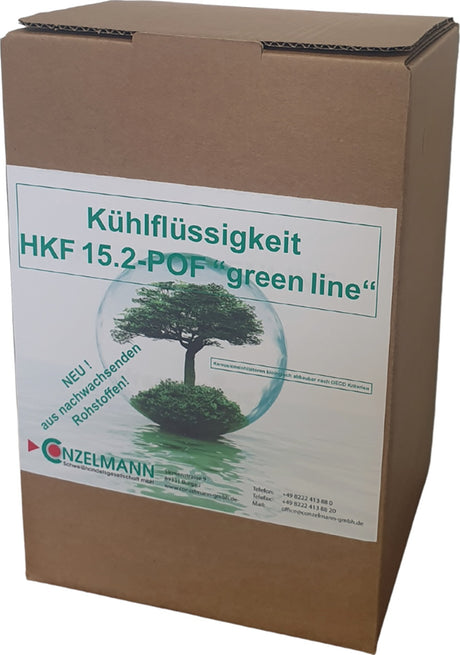 CONZELMANN Kühlmittel HKF 15.2-POF green line 5 kg Kanister – Frostschutz bis -15 °C