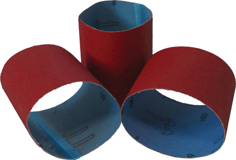 TECWERK Schleifband 520 mm x 6 mm Körnung 40 Keramikkorn für Edelstahl und Metalle