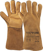 TECWERK Schweißerhandschuhe Mühlheim II Super Gr.10 gelb EN 388/407/12477 – 6 Paar