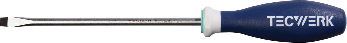 TECWERK Schlitzschraubendreher Rundklinge 2,5 mm mit 3K-Griff