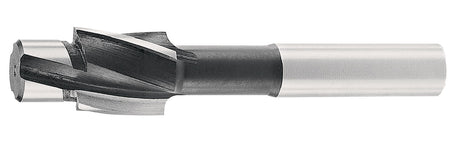 TECWERK Flachsenker DIN 373 HSS M3 mit Zylinderschaft und Führungszapfen, 180° Senkwinkel, 3 Schneiden