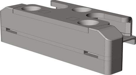 WINKHAUS Sicherheitsschließblech SBS.K.9/43 für Kunststoff-Fenster, 9 mm Nutmittenlage