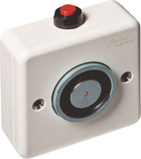 dormakaba Elektromagnet EM 500 A 24V AC/DC – Edelstahl-Design für Aufputz-Wandmontage