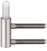 SIMONSWERK Rahmenteil V 3400 WF für 2-teilige Holzzargen – vernickelter Stahl, DIN links/rechts