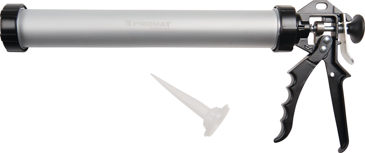 PROMAT CHEMICALS Handfugenpistole Profi geschlossen für 310 ml Kartuschen und 400 ml Beutel